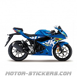 Suzuki GSX R 125 2021 decals